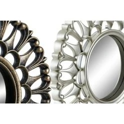 BRICOMARTEAU Miroir Mural DKD Home Decor Polypropylène (PP) (2 Pcs) (3 Pcs) (25 X 2 X 25 Cm) 7 BRICOMARTEAU Miroir Mural DKD Home Decor Polypropylène (PP) (2 Pcs) (3 Pcs) (25 X 2 X 25 Cm) -Miroir Soldes Boutique 65926205 3