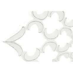 BRICOMARTEAU Miroir Mural DKD Home Decor Blanc Verre Bois MDF (120 X 3 X 120 Cm) 5 BRICOMARTEAU Miroir Mural DKD Home Decor Blanc Verre Bois MDF (120 X 3 X 120 Cm) -Miroir Soldes Boutique 65926218 2