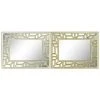 BRICOMARTEAU Miroir Mural DKD Home Decor Polypropylène (PP) (2 Pcs) (53.5 X 2.2 X 69.5 Cm) -Miroir Soldes Boutique 65926230 1