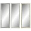 BRICOMARTEAU Miroir Mural DKD Home Decor Verre Gris Beige Polystyrène (36 X 2 X 95.5 Cm) (3 Pcs) -Miroir Soldes Boutique 65926274 1