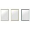BRICOMARTEAU Miroir Mural DKD Home Decor Verre Gris Beige Polystyrène (60 X 2 X 86 Cm) (3 Pcs) -Miroir Soldes Boutique 65926281 1