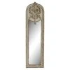 BRICOMARTEAU Miroir Mural DKD Home Decor Miroir Sapin Blanc (38 X 3 X 136.5 Cm) -Miroir Soldes Boutique 65926290 1