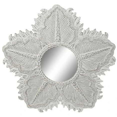 BRICOMARTEAU Miroir Mural DKD Home Decor Bois MDF (112 X 2.5 X 112 Cm) 3 BRICOMARTEAU Miroir Mural DKD Home Decor Bois MDF (112 X 2.5 X 112 Cm)