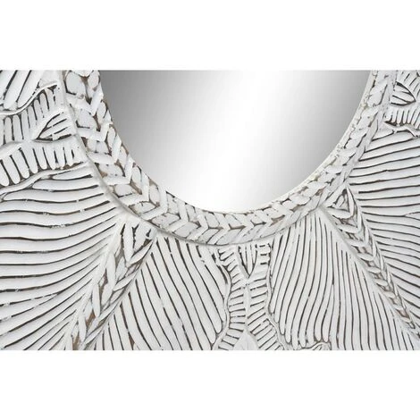 BRICOMARTEAU Miroir Mural DKD Home Decor Bois MDF (112 X 2.5 X 112 Cm) 5 BRICOMARTEAU Miroir Mural DKD Home Decor Bois MDF (112 X 2.5 X 112 Cm) – Image 3