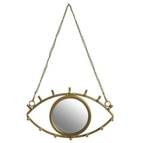 BRICOMARTEAU Miroir Mural DKD Home Decor Miroir Doré Polypropylène (23.5 X 3 X 36 Cm) 3 BRICOMARTEAU Miroir Mural DKD Home Decor Miroir Doré Polypropylène (23.5 X 3 X 36 Cm)