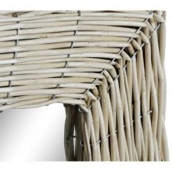 BRICOMARTEAU Miroir Mural DKD Home Decor Osier (52.5 X 4 X 63 Cm) -Miroir Soldes Boutique 65926357 2