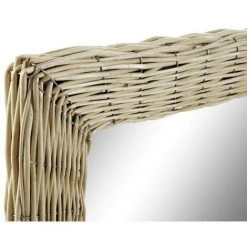 BRICOMARTEAU Miroir Mural DKD Home Decor Osier (52.5 X 4 X 63 Cm) -Miroir Soldes Boutique 65926357 3