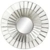 BRICOMARTEAU Miroir Mural DKD Home Decor Argent Verre Fer (81 X 8 X 81 Cm)