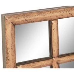BRICOMARTEAU Miroir Mural DKD Home Decor Métal Verre (182 X 2.5 X 80.5 Cm) -Miroir Soldes Boutique 65926394 2