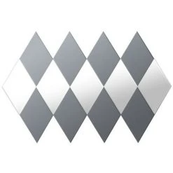 BRICOMARTEAU Miroir Mural DKD Home Decor Verre (120 X 2 X 80 Cm)