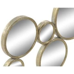 BRICOMARTEAU Miroir Mural DKD Home Decor Métal (114.5 X 2.5 X 63 Cm) 5 BRICOMARTEAU Miroir Mural DKD Home Decor Métal (114.5 X 2.5 X 63 Cm) -Miroir Soldes Boutique 65927176 2