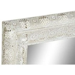 BRICOMARTEAU Miroir Mural DKD Home Decor Blanc Métal Doré (45 X 5 X 180 Cm) -Miroir Soldes Boutique 65927262 2