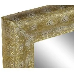 BRICOMARTEAU Miroir Mural DKD Home Decor Miroir Doré Métal (80 X 5 X 60 Cm) -Miroir Soldes Boutique 65927615 2
