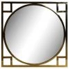 BRICOMARTEAU Miroir Mural DKD Home Decor Acier Doré (70 X 2 X 70 Cm) -Miroir Soldes Boutique 65927902 1