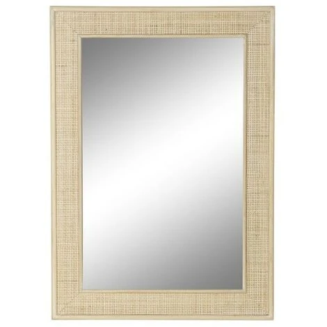BRICOMARTEAU Miroir Mural DKD Home Decor Bois De Paulownia (70.5 X 2.5 X 100.5 Cm) 3 BRICOMARTEAU Miroir Mural DKD Home Decor Bois De Paulownia (70.5 X 2.5 X 100.5 Cm)