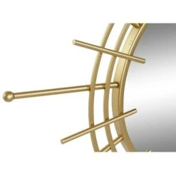 BRICOMARTEAU Miroir Mural DKD Home Decor Métal (84 X 3 X 84 Cm) -Miroir Soldes Boutique 65928987 3