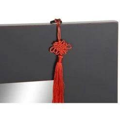 BRICOMARTEAU Miroir Mural DKD Home Decor Bleu Rouge Sapin Bois MDF (70 X 2 X 90 Cm) -Miroir Soldes Boutique 65929080 2