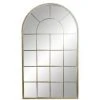 BRICOMARTEAU Miroir Mural DKD Home Decor Miroir Doré Métal Fenêtres (65 X 2 X 110 Cm) -Miroir Soldes Boutique 65931409 1