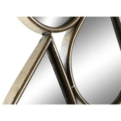 BRICOMARTEAU Miroir Mural DKD Home Decor Miroir Doré Métal (40 X 2,5 X 100 Cm) -Miroir Soldes Boutique 65931448 3