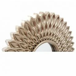 BRICOMARTEAU Miroir Mural DKD Home Decor Champagne Verre PP Carton (25 X 2 X 25 Cm) 9 BRICOMARTEAU Miroir Mural DKD Home Decor Champagne Verre PP Carton (25 X 2 X 25 Cm) -Miroir Soldes Boutique 65931458 3
