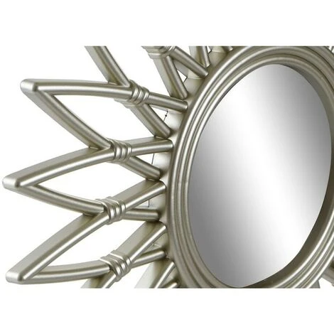 BRICOMARTEAU Miroir Mural DKD Home Decor Miroir Champagne Bleu PP 2 Unités (50 X 2 X 50 Cm) 5 BRICOMARTEAU Miroir Mural DKD Home Decor Miroir Champagne Bleu PP 2 Unités (50 X 2 X 50 Cm) – Image 3