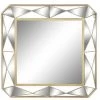 BRICOMARTEAU Miroir Mural DKD Home Decor Miroir Doré Métal (70 X 5,5 X 70 Cm) -Miroir Soldes Boutique 65931499 1