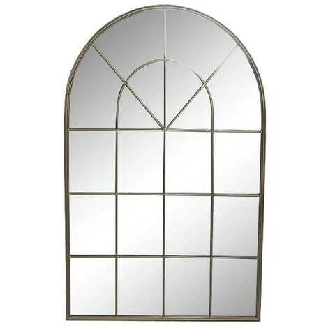 BRICOMARTEAU Miroir Mural DKD Home Decor Miroir Doré Métal Fenêtres (82,5 X 3 X 130,5 Cm) 3 BRICOMARTEAU Miroir Mural DKD Home Decor Miroir Doré Métal Fenêtres (82,5 X 3 X 130,5 Cm)