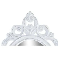 BRICOMARTEAU Miroir Mural DKD Home Decor MDF Blanc (38 X 2 X 60 Cm) -Miroir Soldes Boutique 65931552 2