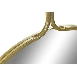BRICOMARTEAU Miroir Mural DKD Home Decor Miroir Doré Métal (72 X 2 X 91,5 Cm) -Miroir Soldes Boutique 65931558 2