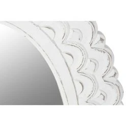 BRICOMARTEAU Miroir Mural DKD Home Decor Verre MDF Blanc (58 X 2,5 X 86 Cm) -Miroir Soldes Boutique 65931562 3