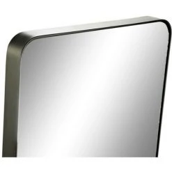 BRICOMARTEAU Miroir Mural DKD Home Decor Miroir Noir Métal (30 X 3 X 150 Cm) -Miroir Soldes Boutique 65931564 3