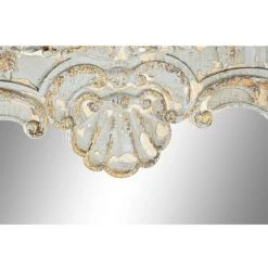 BRICOMARTEAU Miroir Mural DKD Home Decor Sapin MDF Blanc (70 X 4,5 X 131 Cm) -Miroir Soldes Boutique 65931572 4