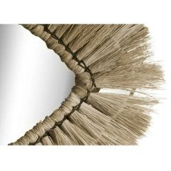 BRICOMARTEAU Miroir Mural DKD Home Decor Verre Naturel Jute (54 X 3 X 34 Cm) -Miroir Soldes Boutique 65931589 3