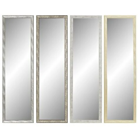 BRICOMARTEAU Miroir Mural DKD Home Decor Verre Naturel Gris Marron Gris Foncé PS 4 Unités Feuille D'une Plante (35 X 2 X 125 Cm) 3 BRICOMARTEAU Miroir Mural DKD Home Decor Verre Naturel Gris Marron Gris Foncé PS 4 Unités Feuille D'une Plante (35 X 2 X 125 Cm)