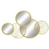 BRICOMARTEAU Miroir Mural DKD Home Decor Miroir Doré Métal (87 X 3 X 54 Cm) -Miroir Soldes Boutique 65931786 1