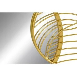BRICOMARTEAU Miroir Mural DKD Home Decor Miroir Doré Métal (87 X 3 X 54 Cm) -Miroir Soldes Boutique 65931786 2