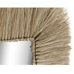 BRICOMARTEAU Miroir Mural DKD Home Decor Verre Naturel Jute (55 X 3 X 55 Cm) -Miroir Soldes Boutique 65931801 3