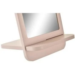 BRICOMARTEAU Miroir Mural DKD Home Decor Verre Rose MDF Blanc 2 Unités (15 X 15 X 24 Cm) -Miroir Soldes Boutique 65931841 2