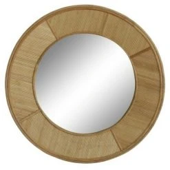 BRICOMARTEAU Miroir Mural DKD Home Decor Miroir Marron (77 X 7 X 77 Cm)