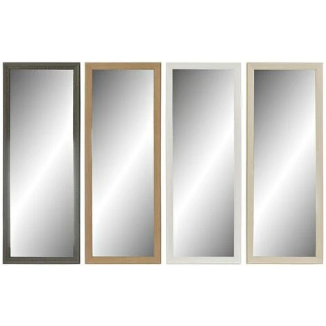 BRICOMARTEAU Miroir Mural DKD Home Decor Verre Naturel Marron Gris Foncé Ivoire PS Traditionnel 4 Unités (36 X 2 X 95,5 Cm) 3 BRICOMARTEAU Miroir Mural DKD Home Decor Verre Naturel Marron Gris Foncé Ivoire PS Traditionnel 4 Unités (36 X 2 X 95,5 Cm)