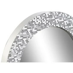 BRICOMARTEAU Miroir Mural DKD Home Decor Miroir Champagne Argenté PP 2 Unités (25 X 2 X 25 Cm) -Miroir Soldes Boutique 65931851 3