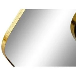 BRICOMARTEAU Miroir Mural DKD Home Decor Miroir Doré Métal (110 X 6 X 70 Cm) -Miroir Soldes Boutique 65931852 3
