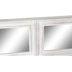 BRICOMARTEAU Miroir Mural DKD Home Decor Verre MDF Fenêtres Blanc (90 X 2,5 X 180 Cm) 7 BRICOMARTEAU Miroir Mural DKD Home Decor Verre MDF Fenêtres Blanc (90 X 2,5 X 180 Cm) -Miroir Soldes Boutique 65931865 3