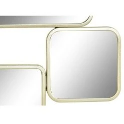 BRICOMARTEAU Miroir Mural DKD Home Decor Doré Métal (97,5 X 2,5 X 56 Cm) -Miroir Soldes Boutique 65931868 3