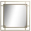 BRICOMARTEAU Miroir Mural DKD Home Decor Miroir Doré Métal (55 X 2,8 X 55 Cm) -Miroir Soldes Boutique 65931874 1