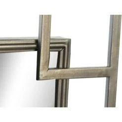 BRICOMARTEAU Miroir Mural DKD Home Decor Miroir Doré Métal (55 X 2,8 X 55 Cm) -Miroir Soldes Boutique 65931874 2