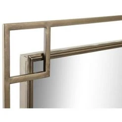 BRICOMARTEAU Miroir Mural DKD Home Decor Miroir Doré Métal (55 X 2,8 X 55 Cm) -Miroir Soldes Boutique 65931874 3
