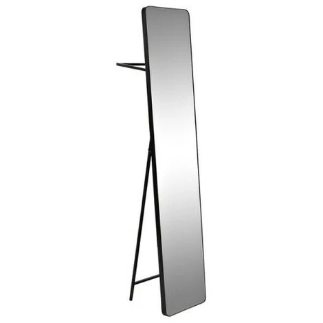BRICOMARTEAU Miroir Mural DKD Home Decor Miroir Noir Acier (30 X 36 X 150 Cm) 3 BRICOMARTEAU Miroir Mural DKD Home Decor Miroir Noir Acier (30 X 36 X 150 Cm)