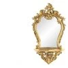 BRICOMARTEAU Miroir Mural DKD Home Decor Miroir Doré Résine (38 X 13 X 68 Cm) 1 BRICOMARTEAU Miroir Mural DKD Home Decor Miroir Doré Résine (38 X 13 X 68 Cm) -Miroir Soldes Boutique 65931877 1