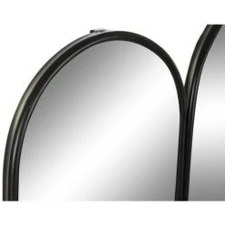 BRICOMARTEAU Miroir Mural DKD Home Decor Noir Métal (91 X 2 X 120 Cm) -Miroir Soldes Boutique 65931890 4